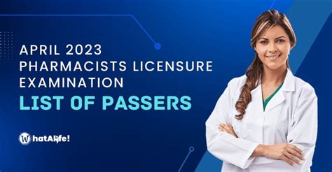 FULL RESULTS: April 2023 Pharmacist board exam PhLE list of passers.